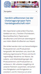 Mobile Screenshot of chotanagpurgruppe.de