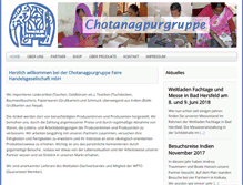 Tablet Screenshot of chotanagpurgruppe.de